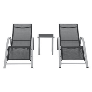 Gartenmöbelset Binetto 3tlg. [en.casa]