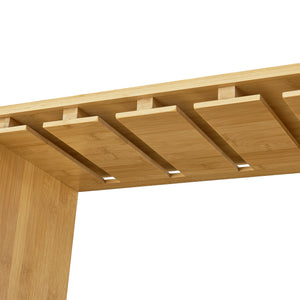 Bambus Weinregal Fetlar 84,8 x 50 x 24 cm [en.casa]