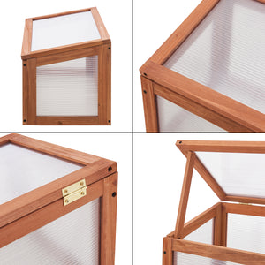 Frühbeet Laarbeek 60 x 30 cm Kiefernholz [casa.pro]