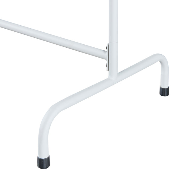 Kleiderständer Haderup 137 x 100 x 45 cm Weiß [en.casa]