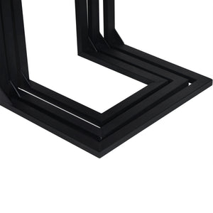 Satztisch Rørvig im 3er Set Kiefernholz, gebeizt [en.casa]