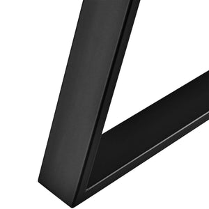 Tischgestell Lyngby 2er-Set Stahl 72x55cm Schwarz [en.casa]