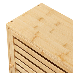 Badezimmerschrank Gjesdal 60x40x20 cm Bambus [en.casa]