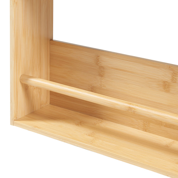 Wandregal Hareid 80x60x12cm Bambus [en.casa]
