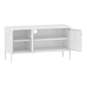 Fernsehschrank Castelli 114 x 40 x 60 cm Stahl [en.casa]