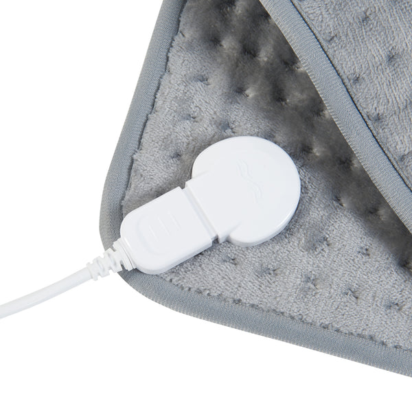 Elektrisches Heizkissen Borrello 100W 65x45cm Grau [en.casa]