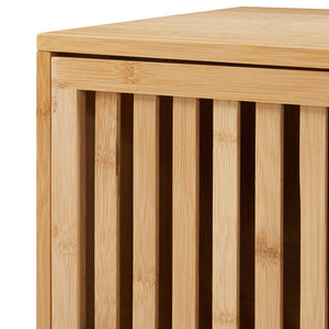 Nachttisch Ypäjä 50x42x39cm Bambus [en.casa]