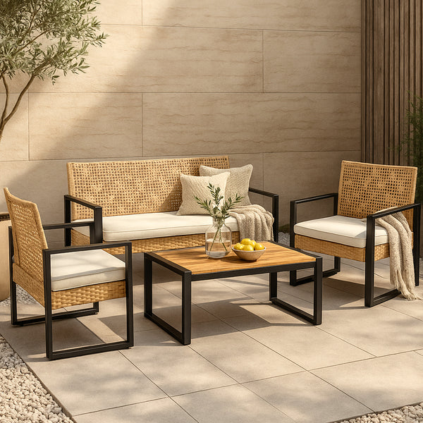 Gartenmöbelset Calciano 4-tlg. [casa.pro]