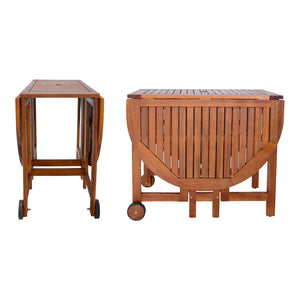 Gartenmöbelset Acerenza 7-tlg. Akazienholz FSC®-zertifiziert [en.casa]