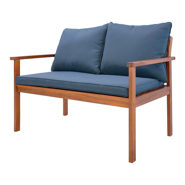 Gartenmöbelset Brittoli 4-tlg. Akazienholz FSC®-zertifiziert [en.casa]