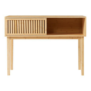 Konsolentisch Ypäjä 110x39x81 cm Bambus [en.casa]