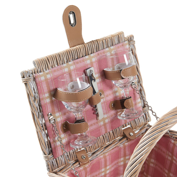 Picknickkorb Bucchianico für 2 Personen Komplettset [casa.pro]