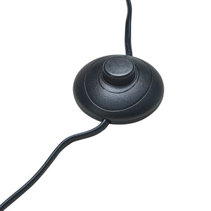 Stehleuchte Ashton 153cm Schwarz/Weiß [lux.pro]