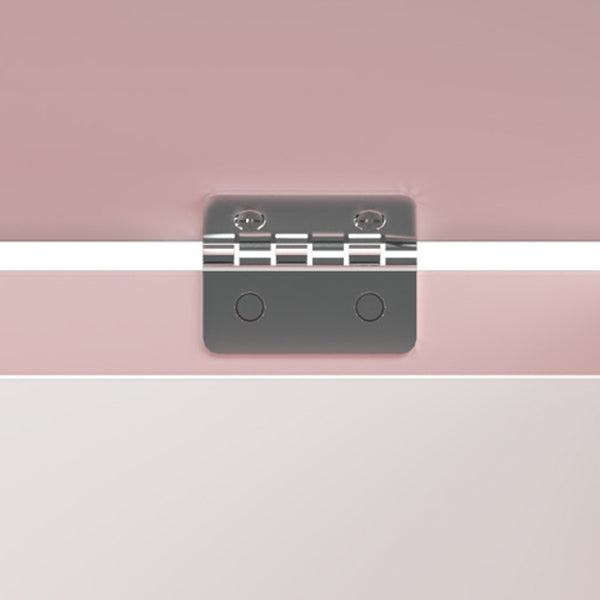 Spielzeugkiste Vestnes 60x30x44 cm Cotton Candy/Weiß [en.casa]