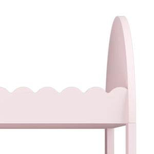 Kindergarderobe Vestnes mit Spiegel 100x94x38 cm Cotton Candy [en.casa]