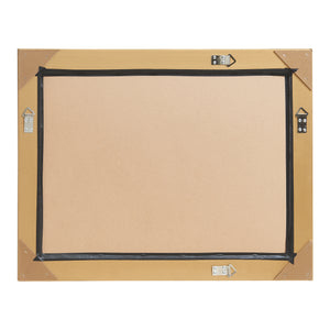 Wandspiegel Punkalaidun im Barockstil 80x60 cm Goldfarben [en.casa]