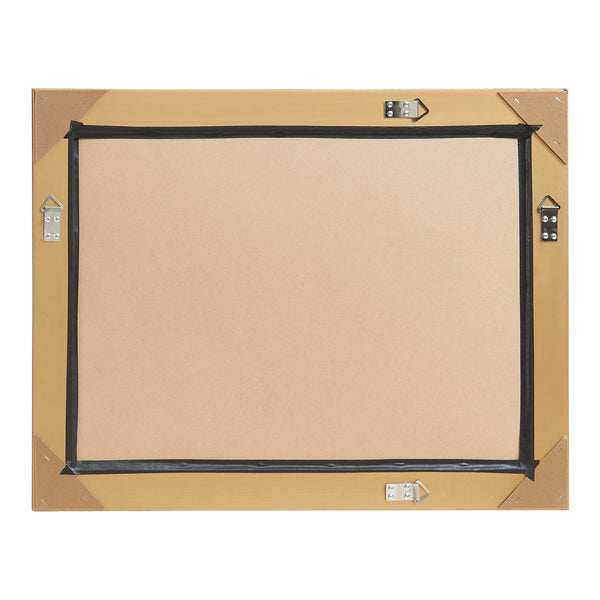 Wandspiegel Punkalaidun im Barockstil 80x60 cm Goldfarben [en.casa]