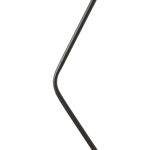 Stehleuchte Vatka GU10 Metall Schwarz / Marmor, weiß [lux.pro]