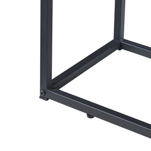 Kaminholzregal Vaasa mit Sitzfläche 100x30x50cm [en.casa]