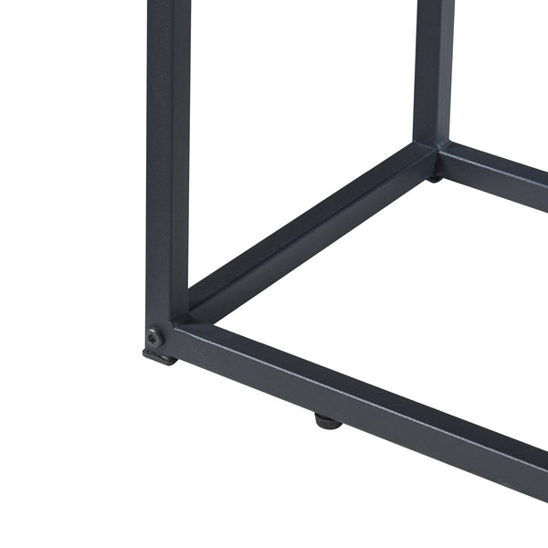 Kaminholzregal Vaasa mit Sitzfläche 100x30x50cm [en.casa]