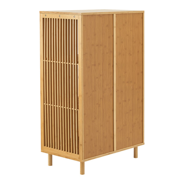 Beistellschrank Grong Bambus [en.casa]
