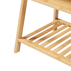 Nachttisch Håbo 50x45x36 cm Bambus [en.casa]