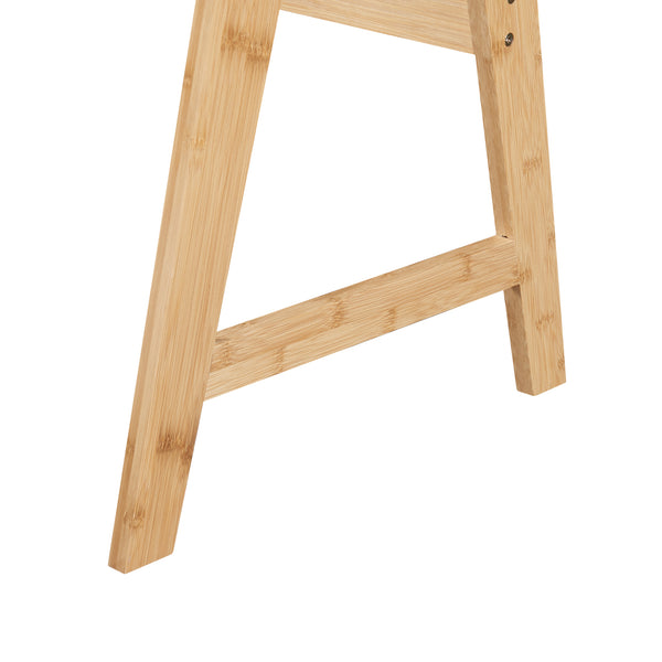 Schreibtisch Härryda Bambus 107x47x81 cm Natur [en.casa]