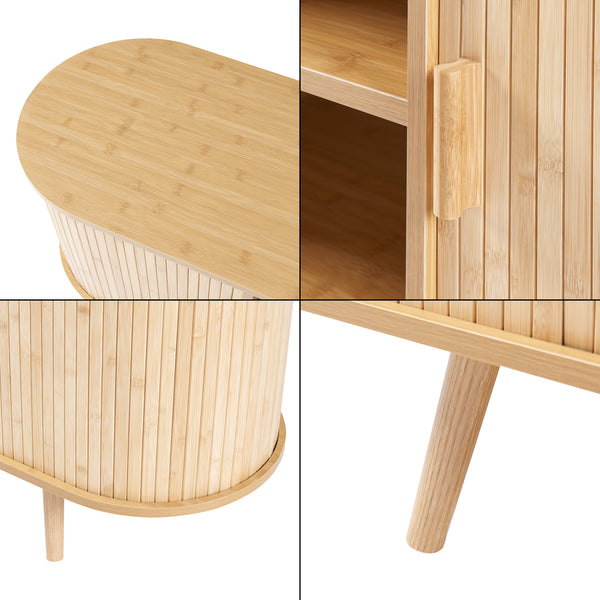 Sideboard Nordkapp mit 2 Türen [en.casa]