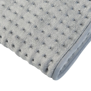 Elektrischer Fußwärmer Bari 100W Grau [en.casa]