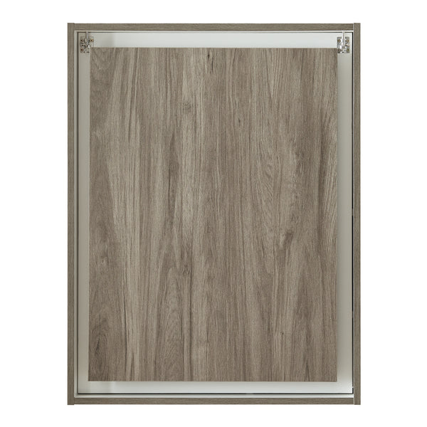 Wandklapptisch Greve Weiß / Holzoptik [en.casa]