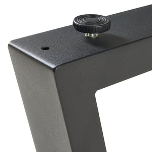 Tischgestell 2er Set Lyngby 72x55/70cm Schwarz [en.casa]