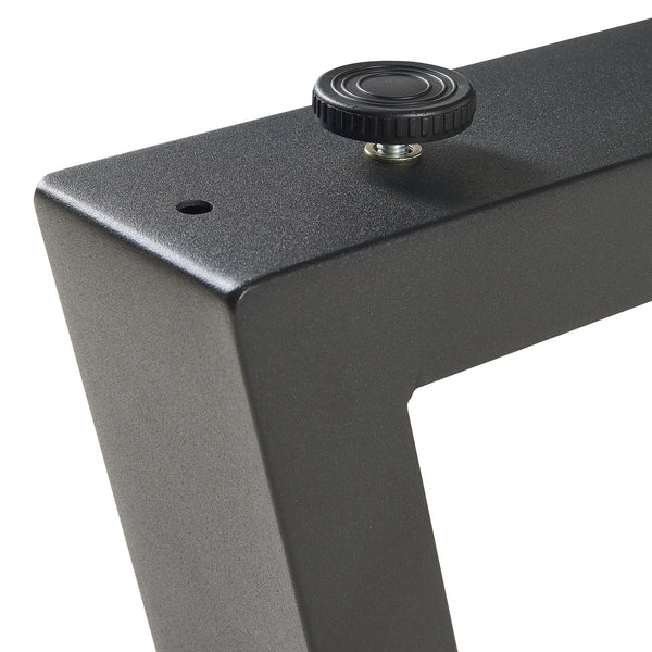 Tischgestell 2er Set Lyngby 72x55/70cm Schwarz [en.casa]