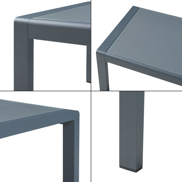 Outdoor-Bank mit Tisch Avise Aluminium [casa.pro]