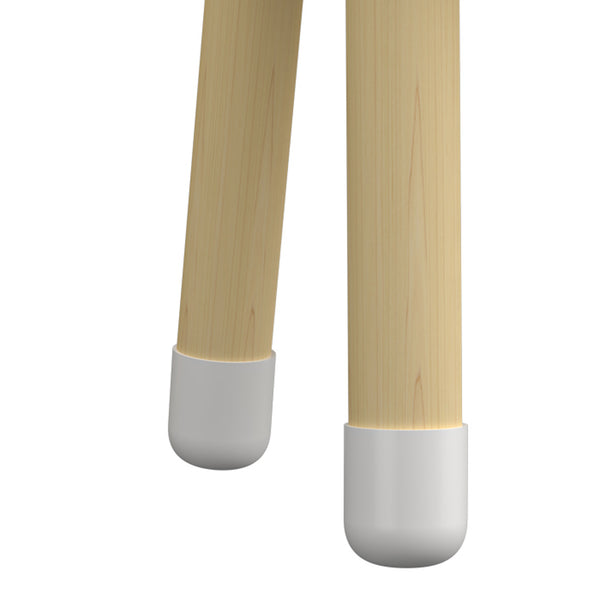 Kinderschminktisch mit Stuhl Vestnes Cotton Candy/Weiß [en.casa]