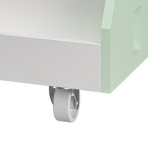 Mobiler Kinder-Bücherwagen Vipsali Hausoptik