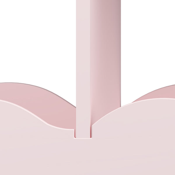 Kindergarderobe Vestnes mit Spiegel 100x94x38 cm Cotton Candy [en.casa]