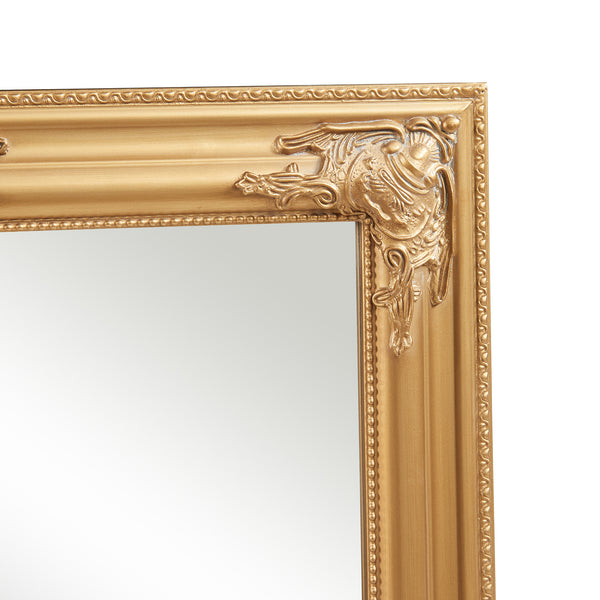 Wandspiegel Punkalaidun im Barockstil 80x60 cm Goldfarben [en.casa]