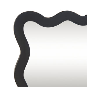 Wandspiegel Koster 90x60 cm Schwarz [en.casa]