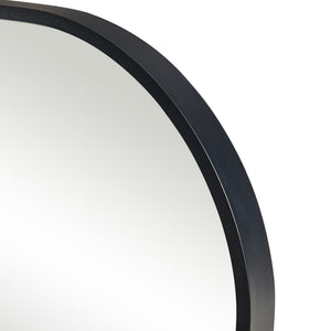 Wandspiegel Tarvindak 120x40 cm Schwarz [en.casa]