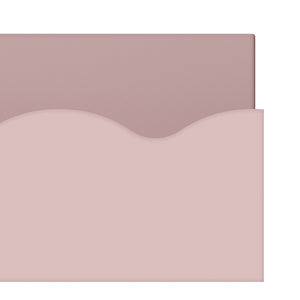 Kinder-Wandregal 2er Set Vestnes 60x10x5 cm Cotton Candy [en.casa]