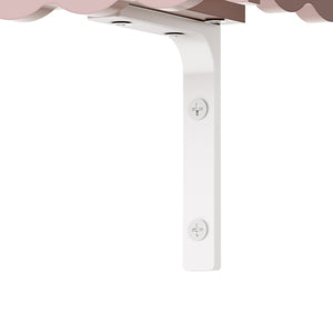 Kinder-Wandregal 2er Set Vestnes 80x17x4 cm Cotton Candy [en.casa]