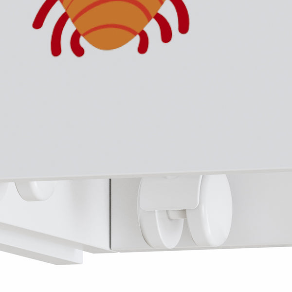 Kinderregal Aarnskona 70x63x30 cm Aqua Dream Motiv [en.casa]