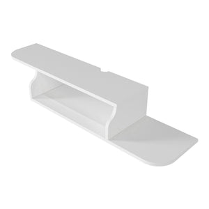 TV-Lowboard hängend Kershaby 120x30x19 cm Weiß [en.casa]