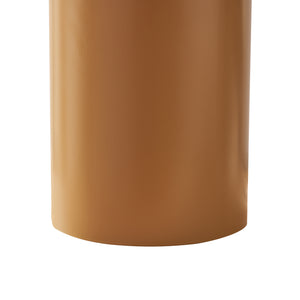 Tischleuchte Kömn Metall 37x30x30 cm Braun [lux.pro]