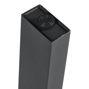 Tischgestell 2er Set Kraftisried 72x70cm Schwarz [en.casa]