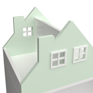 Kindersitzbank mit Regal Vipsali [en.casa]