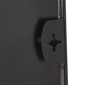 Wandspiegel Tarvindak 120x40 cm Schwarz [en.casa]