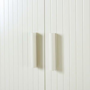 Toilettenschrank Ferrersp 160x63x20 cm Eicheoptik/Sandfarben [en.casa]