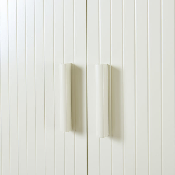 Toilettenschrank Ferrersp 160x63x20 cm Eicheoptik/Sandfarben [en.casa]