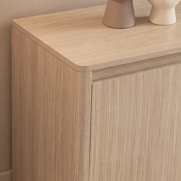 Fernsehschrank Takranmaa 150x40x50 cm Eicheoptik [en.casa]